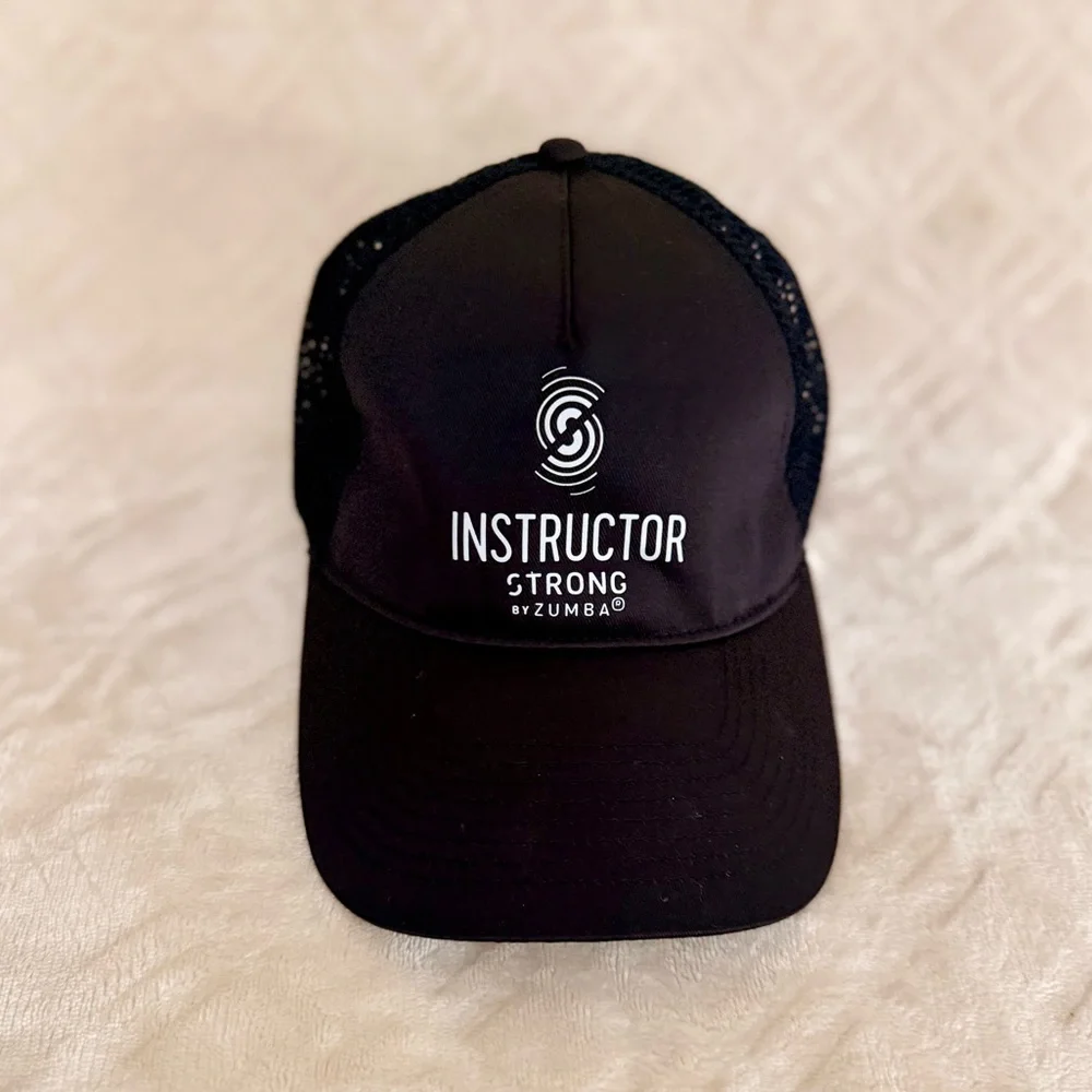 Zumba Fitness Black Instructor Baseball Cap - Picture 1 of 4